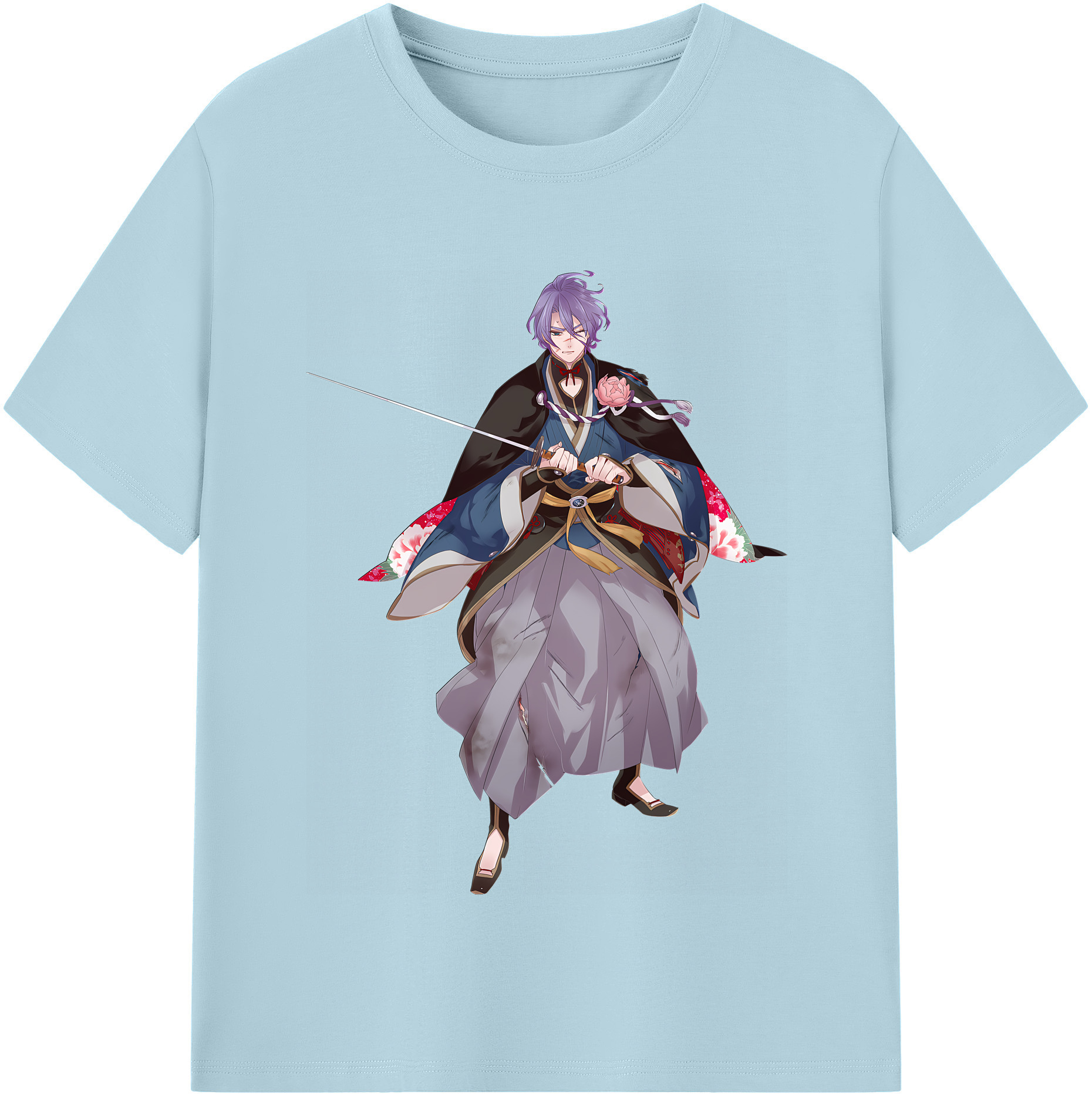 （画像用） 刀剣乱舞 Touken Ranbu 綿100％半袖Tシャツ（フロントプリント）